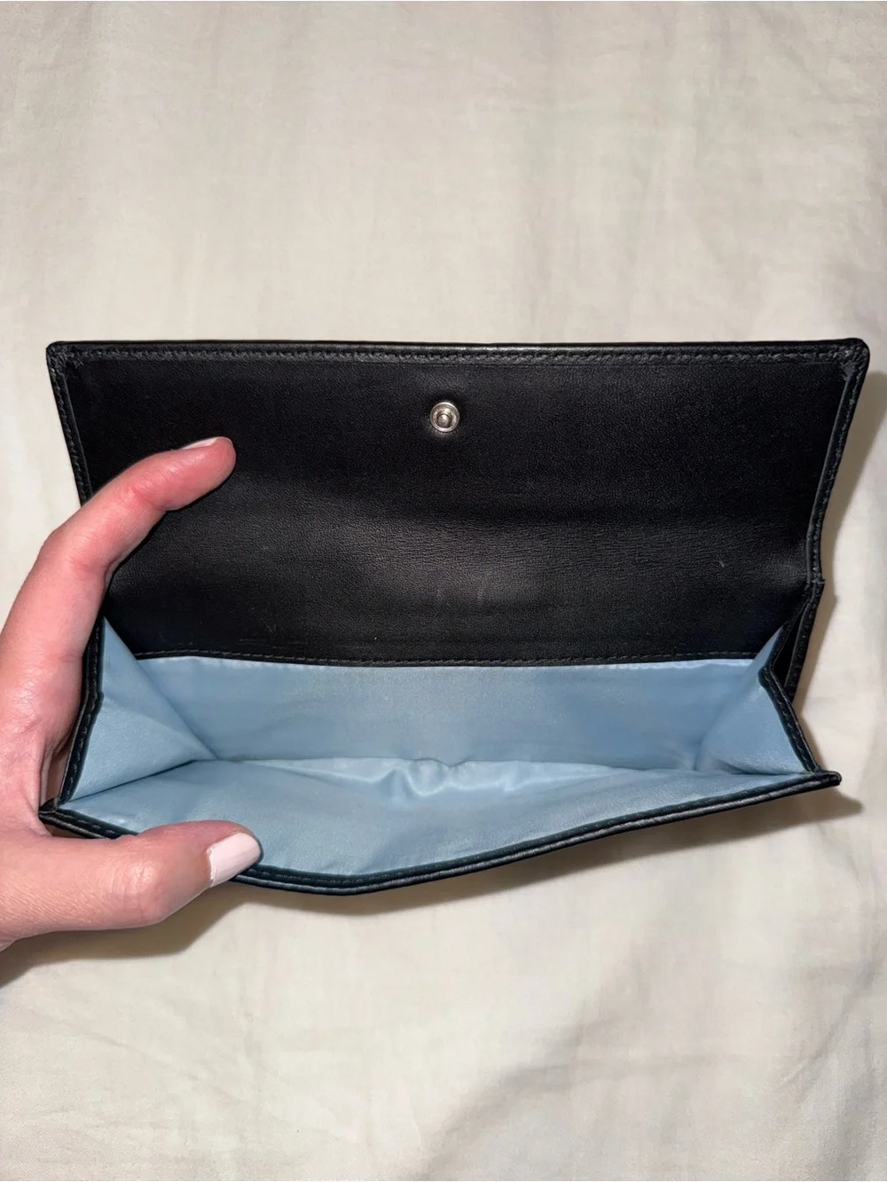 Coach Signature Jacquard Turnlock Wallet